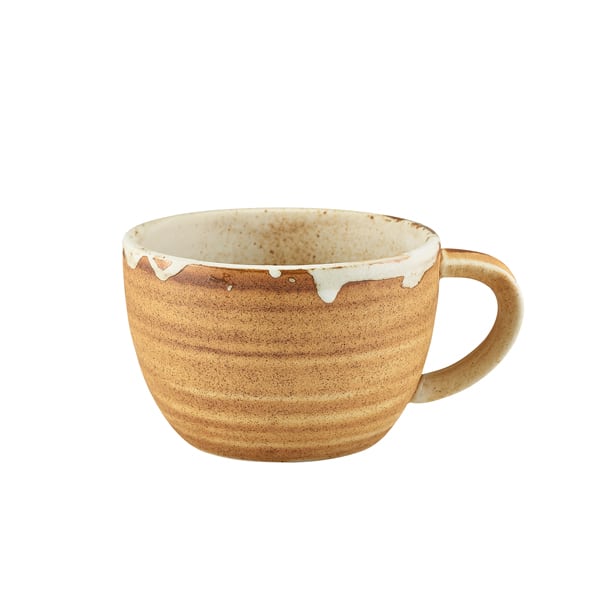 Roko Porcelain Sand Coffee Cup 28.5cl/ 10oz - Pack of 6
