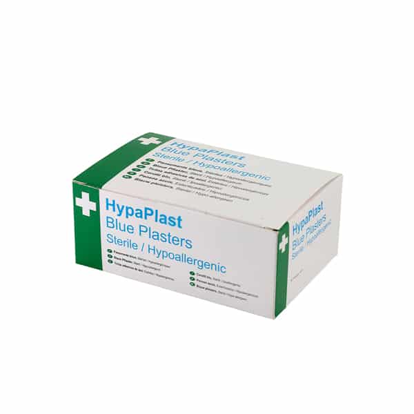 Blue Visually Detectable Plasters  Assorted - Pack of 100