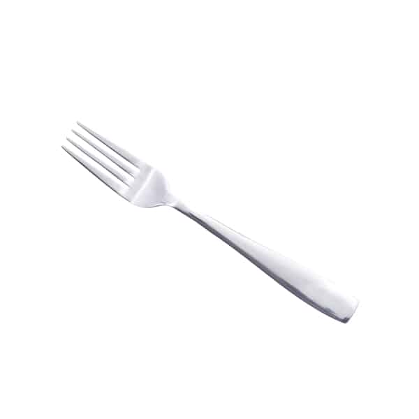 Genware Square Dessert Fork 18/0  - Pack of 12