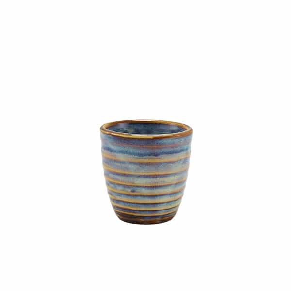 Terra Porcelain Aqua Blue Dip Pot 8.5cl/ 3oz - Pack of 12