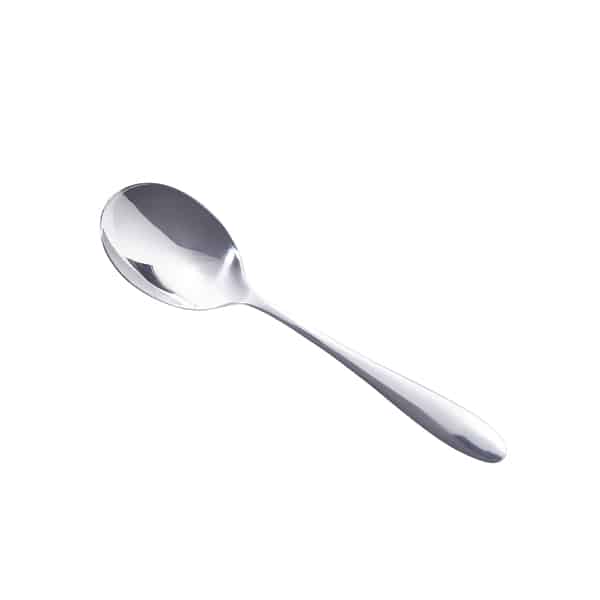 Genware Saffron Dessert Spoon 18/0  - Pack of 12