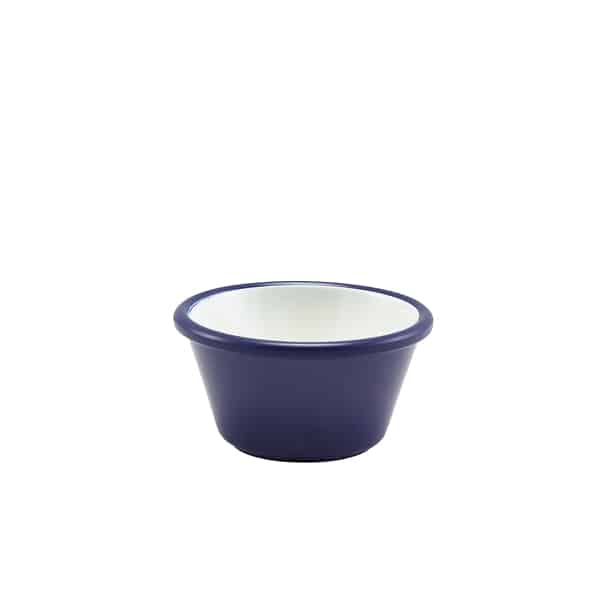 Two Tone Melamine Ramekin Blue And White 59ml/ 2oz - Pack of 24