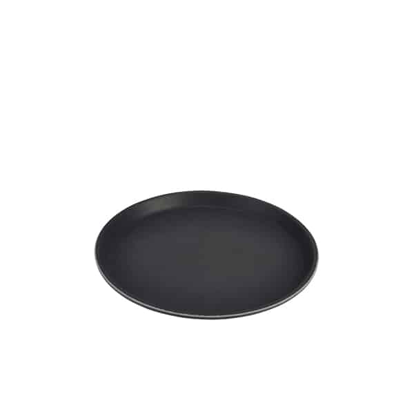 Gengrip 11" Round Non-Slip Tray Black