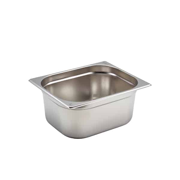 St/St Gastronorm Pan 1/2 - 150mm Deep - Pack of 1 1 St/St Gastronorm Pan 1/2 - 150mm Deep - Pack of 1