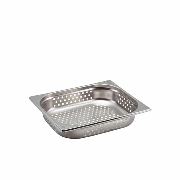 Perforated St/St Gastronorm Pan 1/2 - 65mm Deep