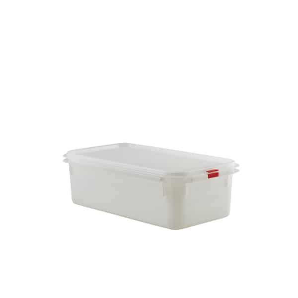GenWare Polypropylene Container GN 1/3 100mm - Pack of 6