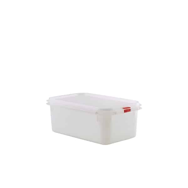 GenWare Polypropylene Container GN 1/4 100mm - Pack of 6