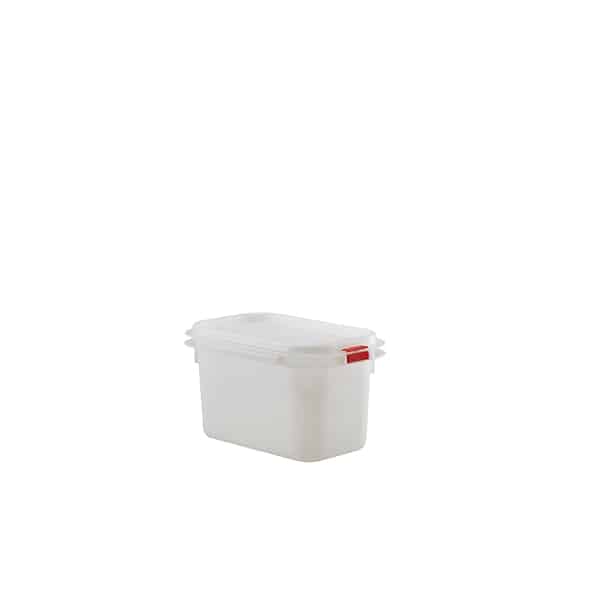 GenWare Polypropylene Container GN 1/9 100mm - Pack of 12