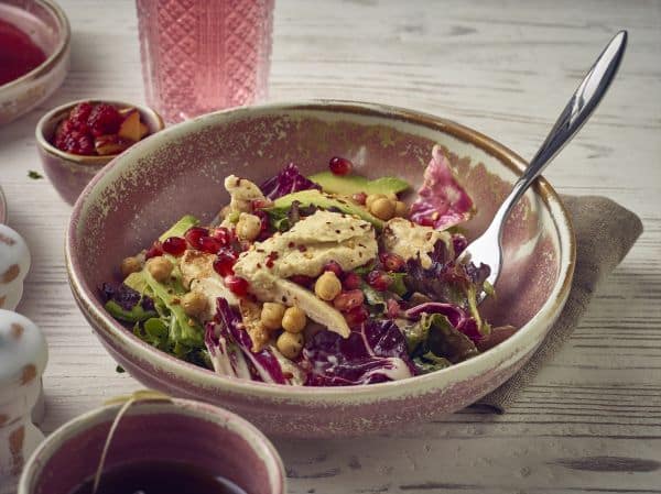 Terra Porcelain Rose Coupe Bowl 23cm - Pack of 6 2 Terra Porcelain Rose Coupe Bowl 23cm - Pack of 6 - Image 2