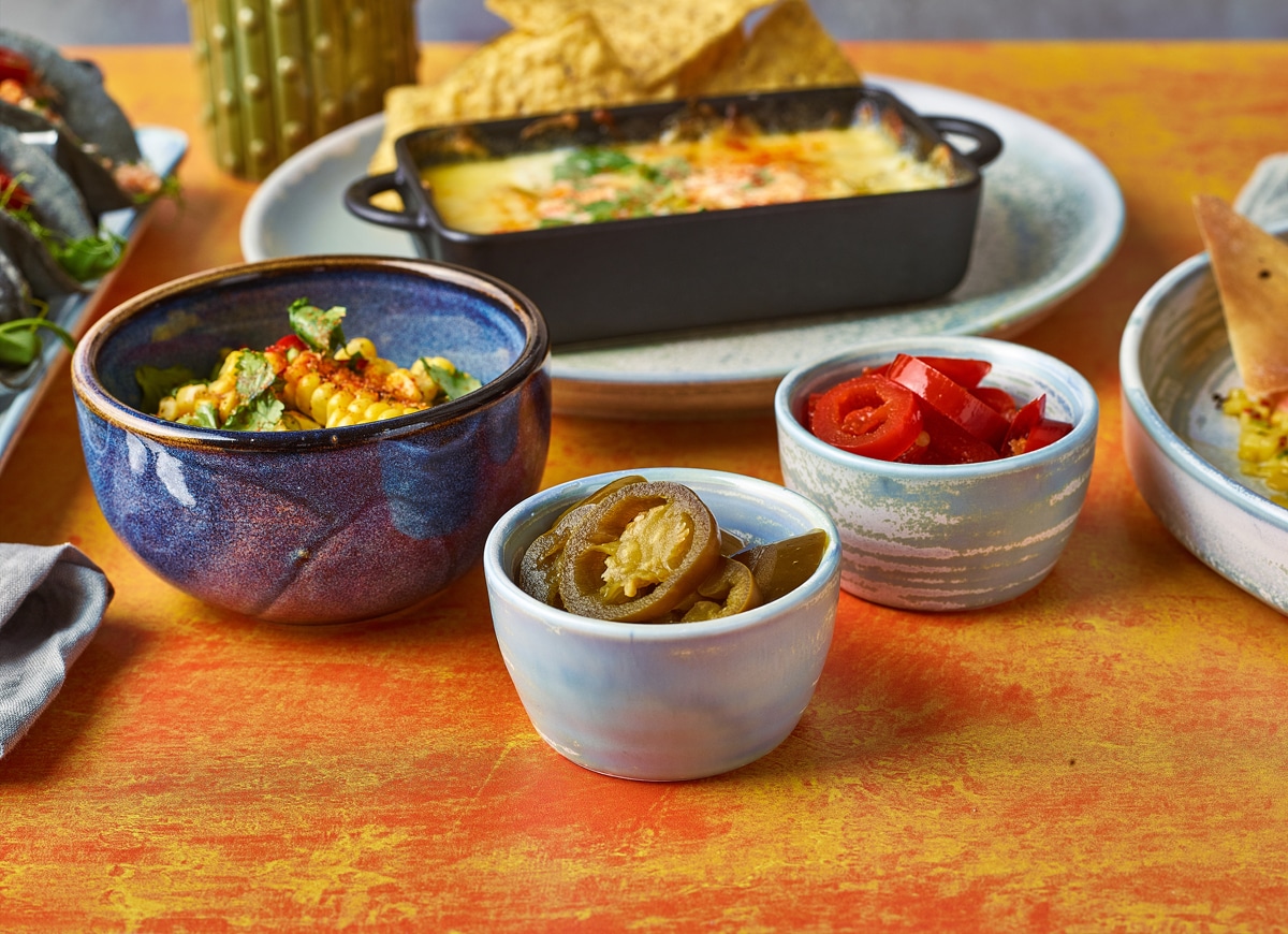 Terra Porcelain Aqua Blue Round Bowl 11.5cm - Pack of 6 3 Terra Porcelain Aqua Blue Round Bowl 11.5cm - Pack of 6 - Image 3