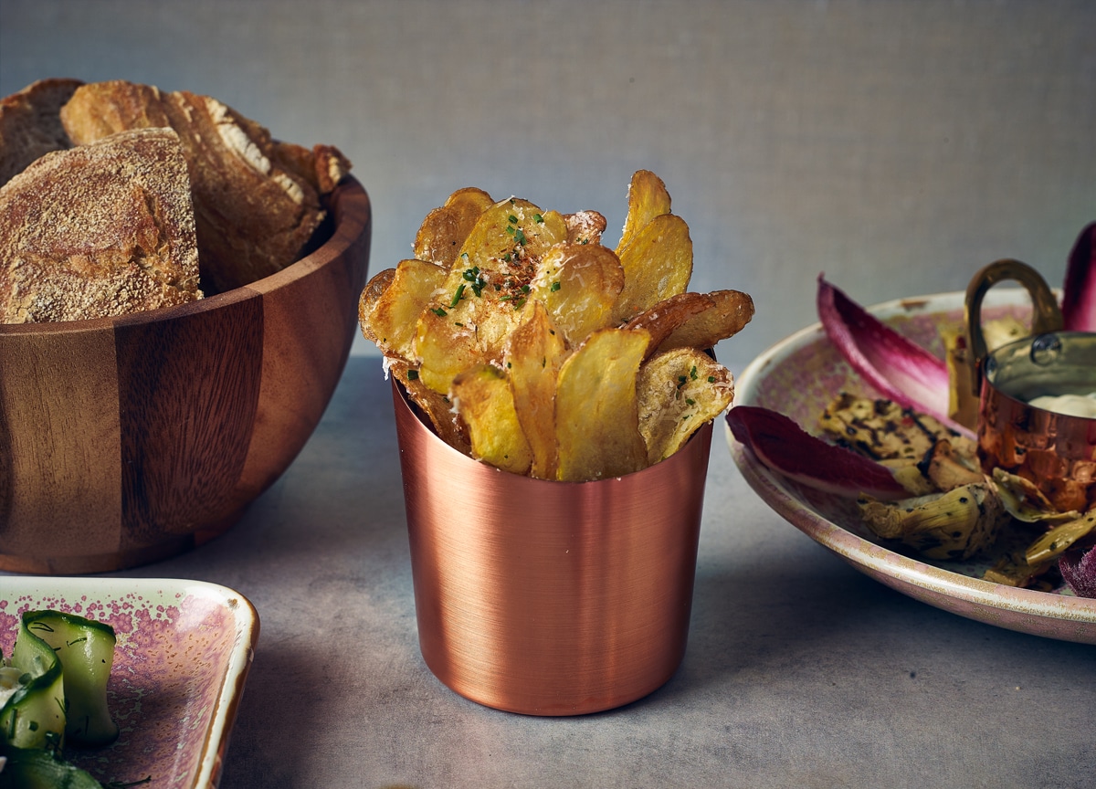 Copper Plated Angled Cone 9.5 x 11.6cm (Dia x H) - Pack of 12 3 Copper Plated Angled Cone 9.5 x 11.6cm (Dia x H) - Pack of 12 - Image 3