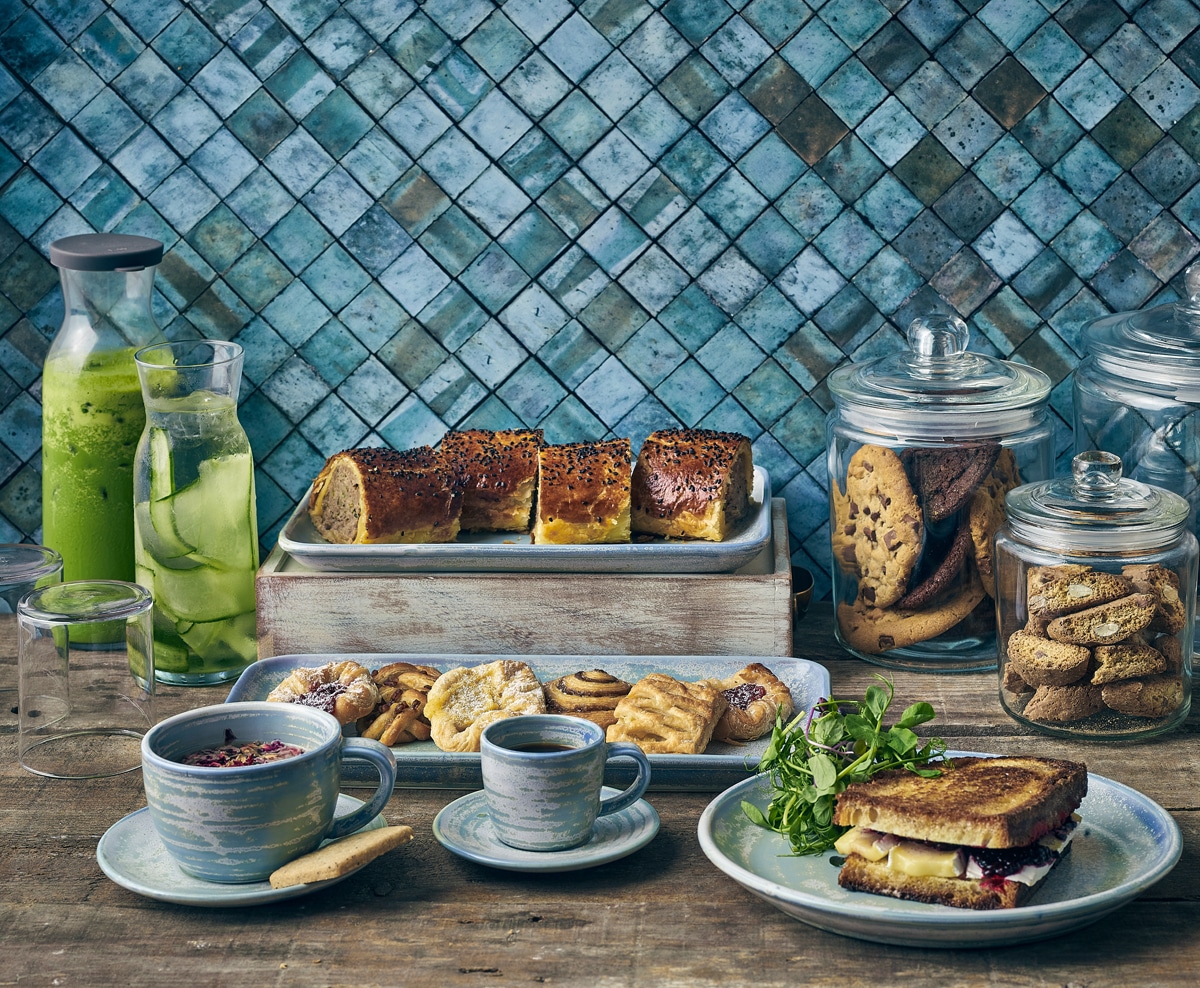 Terra Porcelain Seafoam Narrow Rectangular Platter 31 x 14cm - Pack of 6 2 Terra Porcelain Seafoam Narrow Rectangular Platter 31 x 14cm - Pack of 6 - Image 2