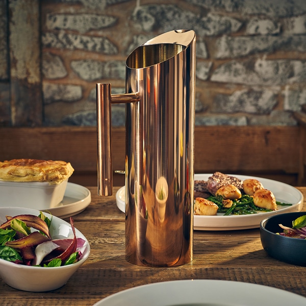 GenWare Copper Water Jug 1.2L/ 42.25oz 2 GenWare Copper Water Jug 1.2L/ 42.25oz - Image 2