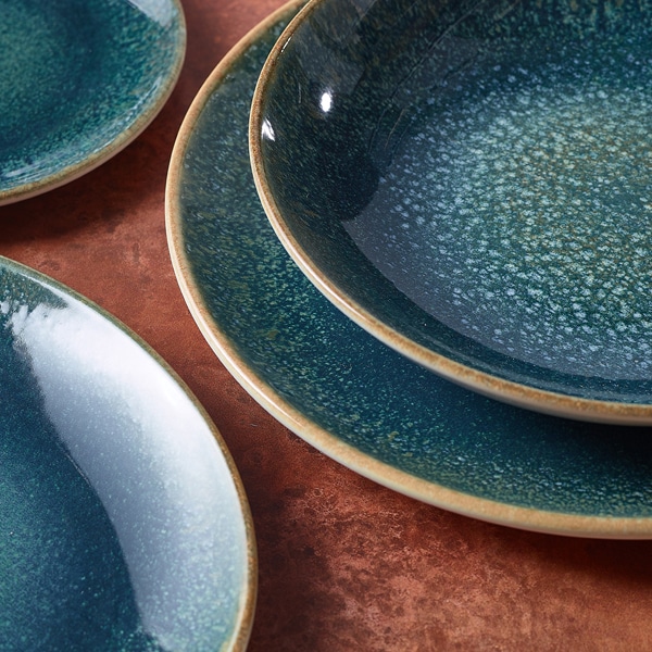 Ore Mar Bloom Deep Plate 23cm - Pack of 6 4 Ore Mar Bloom Deep Plate 23cm - Pack of 6 - Image 4