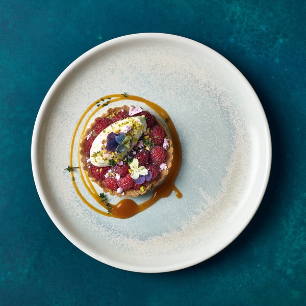 Terra Porcelain Pearl Coupe Plate 19cm - Pack of 6 2 Terra Porcelain Pearl Coupe Plate 19cm - Pack of 6 - Image 2