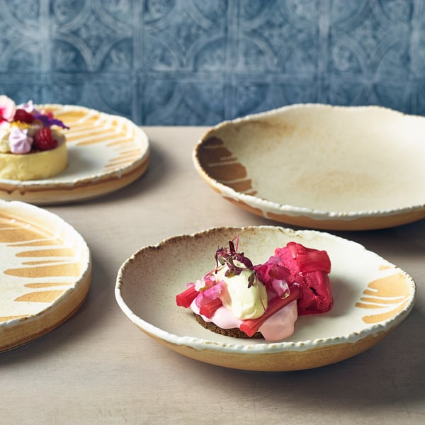 Roko Porcelain Sand Coupe Bowl 20cm - Pack of 6 2 Roko Porcelain Sand Coupe Bowl 20cm - Pack of 6 - Image 2