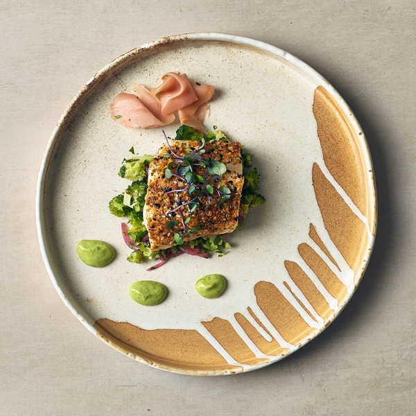 Roko Porcelain Sand Presentation Plate 26cm - Pack of 4 3 Roko Porcelain Sand Presentation Plate 26cm - Pack of 4 - Image 3