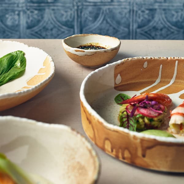 Roko Porcelain Sand Presentation Bowl 20.5cm - Pack of 4 3 Roko Porcelain Sand Presentation Bowl 20.5cm - Pack of 4 - Image 3