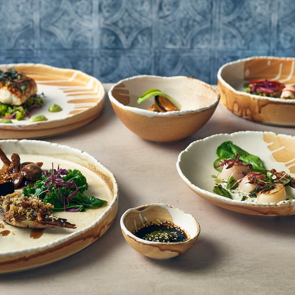 Roko Porcelain Sand Coupe Bowl 25cm - Pack of 3 3 Roko Porcelain Sand Coupe Bowl 25cm - Pack of 3 - Image 3