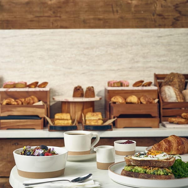 GenWare Kava White Stoneware Coffee Cup 28.5cl/ 10oz - Pack of 6 3 GenWare Kava White Stoneware Coffee Cup 28.5cl/ 10oz - Pack of 6 - Image 3