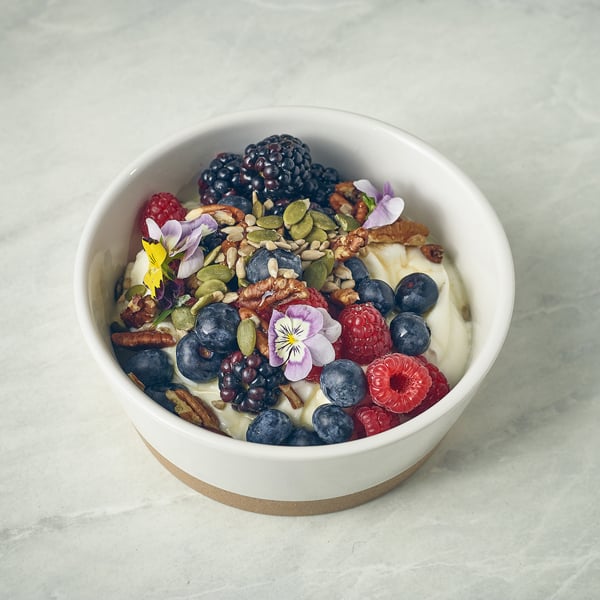 GenWare Kava White Stoneware Bowl 15.5cm - Pack of 6 2 GenWare Kava White Stoneware Bowl 15.5cm - Pack of 6 - Image 2