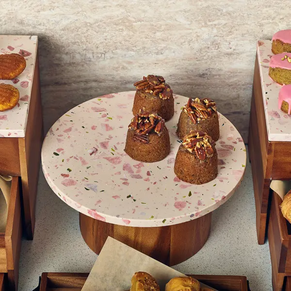 GenWare Terrazzo Round Platter 33cm - Pack of 1 2 GenWare Terrazzo Round Platter 33cm - Pack of 1 - Image 2