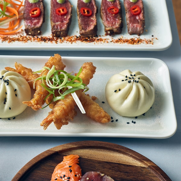 Terra Porcelain Pearl Narrow Rectangular Platter 27 x 12.5cm - Pack of 6 2 Terra Porcelain Pearl Narrow Rectangular Platter 27 x 12.5cm - Pack of 6 - Image 2