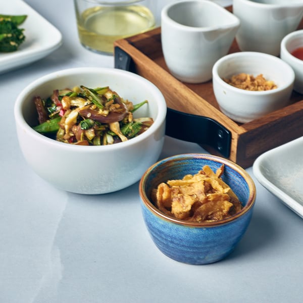 Terra Porcelain Pearl Round Bowl 11.5cm - Pack of 6 2 Terra Porcelain Pearl Round Bowl 11.5cm - Pack of 6 - Image 2