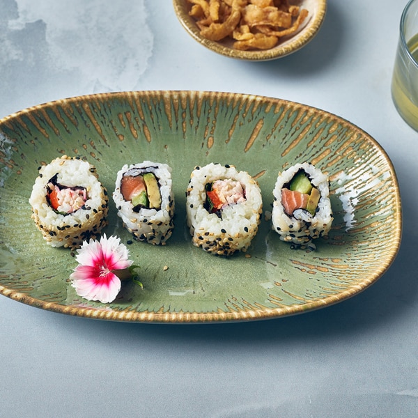 Sage Snell Gourmet Oval Plate 24 x 14cm - Pack of 12 2 Sage Snell Gourmet Oval Plate 24 x 14cm - Pack of 12 - Image 2