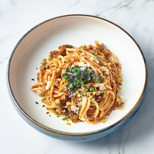 Terra Porcelain Aqua Blue Two Tone Coupe Bowl 22cm - Pack of 6 2 Terra Porcelain Aqua Blue Two Tone Coupe Bowl 22cm - Pack of 6 - Image 2