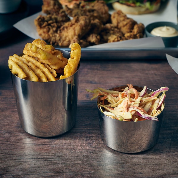 Stainless Steel Serving Cup 8.5 x 8.5cm - Pack of 12 3 Stainless Steel Serving Cup 8.5 x 8.5cm - Pack of 12 - Image 3