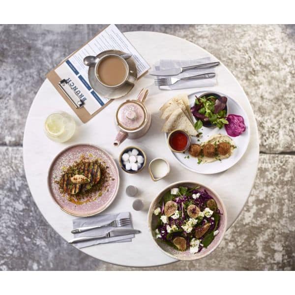 Terra Porcelain Rose Low Presentation Plate 21cm - Pack of 6 3 Terra Porcelain Rose Low Presentation Plate 21cm - Pack of 6 - Image 3