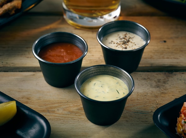 GenWare Black Vintage Steel Ramekin 71ml/ 2.5oz - Pack of 24 3 GenWare Black Vintage Steel Ramekin 71ml/ 2.5oz - Pack of 24 - Image 3