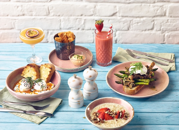 Terra Porcelain Rose Coupe Plate 24cm - Pack of 6 4 Terra Porcelain Rose Coupe Plate 24cm - Pack of 6 - Image 4