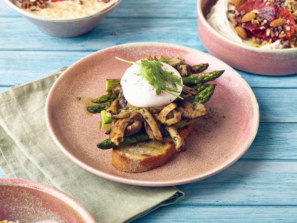 Terra Porcelain Rose Coupe Plate 24cm - Pack of 6 3 Terra Porcelain Rose Coupe Plate 24cm - Pack of 6 - Image 3