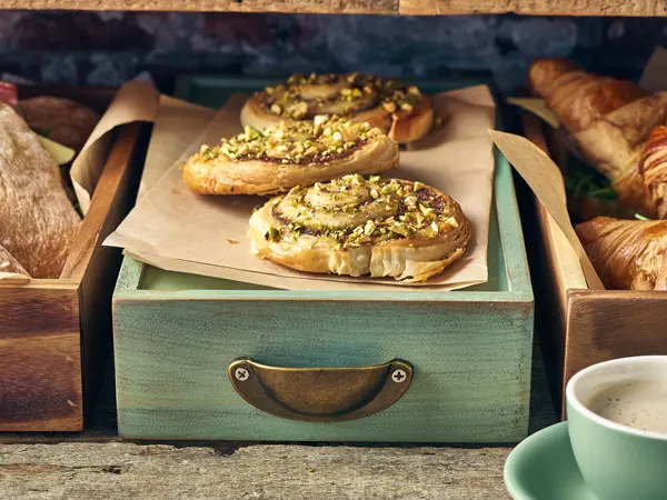 GenWare Green Wash Acacia Wood Display Drawer GN 1/3 - Pack of 1 4 GenWare Green Wash Acacia Wood Display Drawer GN 1/3 - Pack of 1 - Image 4