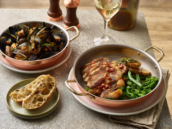 Terra Porcelain Aqua Blue Low Presentation Plate 14cm - Pack of 12 4 Terra Porcelain Aqua Blue Low Presentation Plate 14cm - Pack of 12 - Image 4