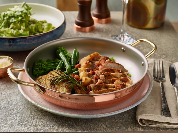 GenWare Copper Round Dish 24.5 x 5cm - Pack of 3 5 GenWare Copper Round Dish 24.5 x 5cm - Pack of 3 - Image 5