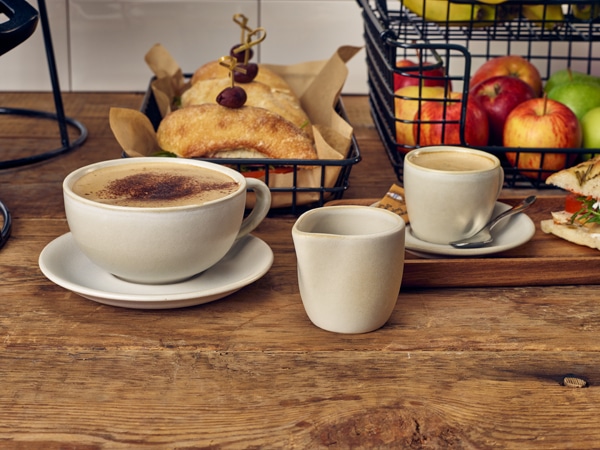 Terra Stoneware Antigo Barley Saucer 15cm - Pack of 6 2 Terra Stoneware Antigo Barley Saucer 15cm - Pack of 6 - Image 2