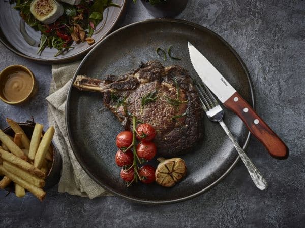 Terra Porcelain Black Coupe Plate 30.5cm - Pack of 6 3 Terra Porcelain Black Coupe Plate 30.5cm - Pack of 6 - Image 3