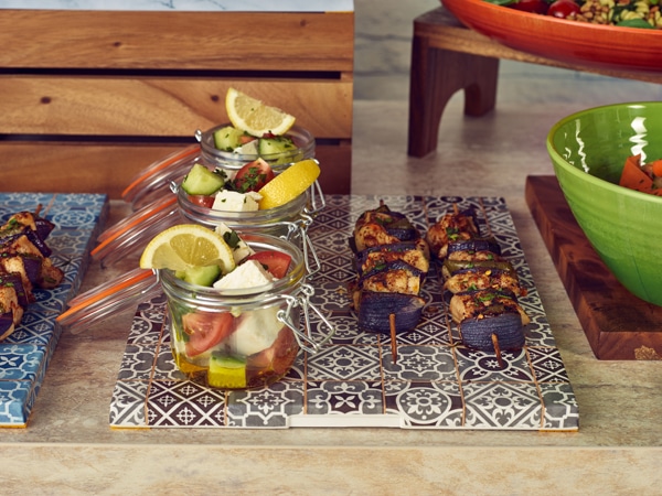 Grey Marrakesh Melamine GN 1/1 Slab 53 x 32.5cm - Pack of 1 3 Grey Marrakesh Melamine GN 1/1 Slab 53 x 32.5cm - Pack of 1 - Image 3