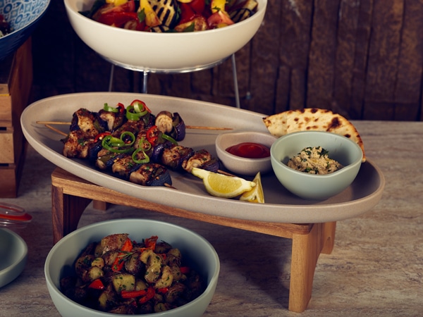 Genware Acacia Wood Buffet Riser GN 1/3 12cm (H) 2 Genware Acacia Wood Buffet Riser GN 1/3 12cm (H) - Image 2