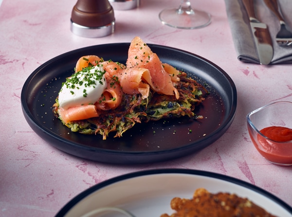 Black Copenhagen Round Melamine Plate 17cm - Pack of 6 2 Black Copenhagen Round Melamine Plate 17cm - Pack of 6 - Image 2