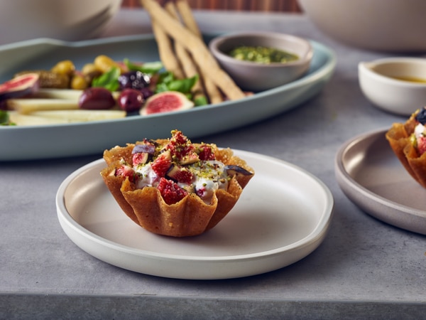 White Copenhagen Round Melamine Plate 17cm - Pack of 6 2 White Copenhagen Round Melamine Plate 17cm - Pack of 6 - Image 2