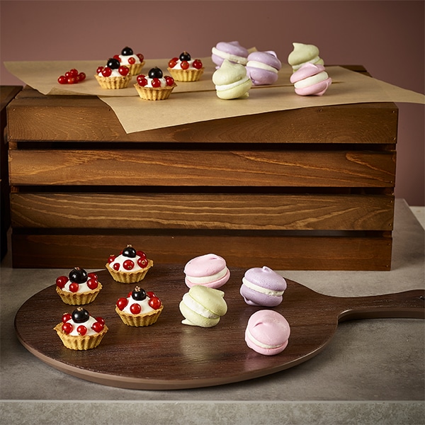 Wood Effect Melamine Paddle Board Round 17" 3 Wood Effect Melamine Paddle Board Round 17" - Image 3