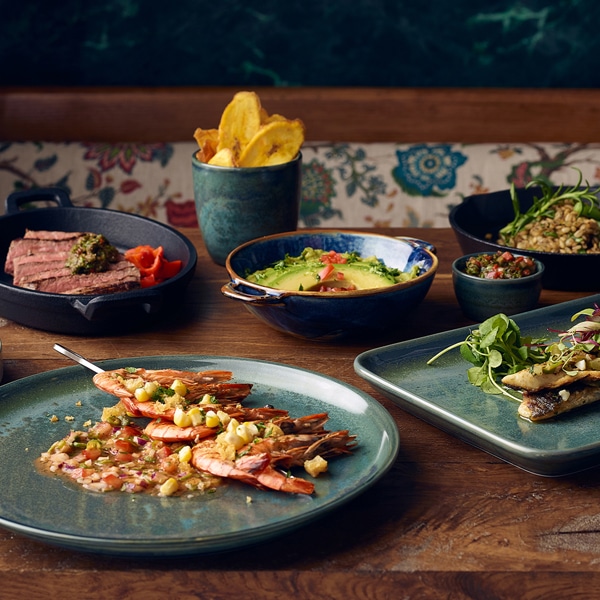 Terra Porcelain Aqua Blue Balti Dish 15cm - Pack of 6 5 Terra Porcelain Aqua Blue Balti Dish 15cm - Pack of 6 - Image 5