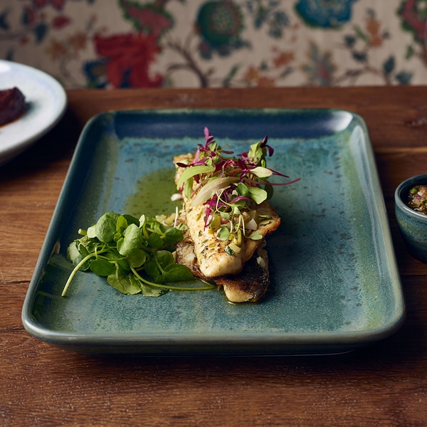 Terra Porcelain Aqua Green Rectangular Platter 30 x 20cm - Pack of 3 3 Terra Porcelain Aqua Green Rectangular Platter 30 x 20cm - Pack of 3 - Image 3