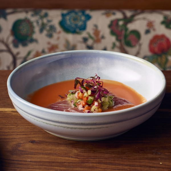 Terra Porcelain Seafoam Coupe Bowl 20cm - Pack of 6 4 Terra Porcelain Seafoam Coupe Bowl 20cm - Pack of 6 - Image 4