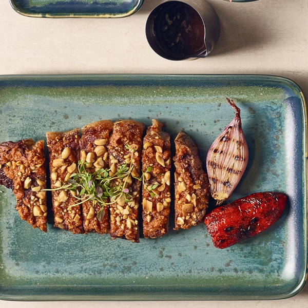 Terra Porcelain Aqua Green Narrow Rectangular Platter 27 x 12.5cm - Pack of 6 3 Terra Porcelain Aqua Green Narrow Rectangular Platter 27 x 12.5cm - Pack of 6 - Image 3