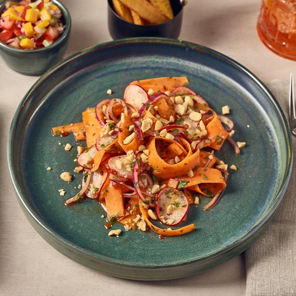 Terra Porcelain Aqua Green Presentation Plate 26cm - Pack of 6 2 Terra Porcelain Aqua Green Presentation Plate 26cm - Pack of 6 - Image 2